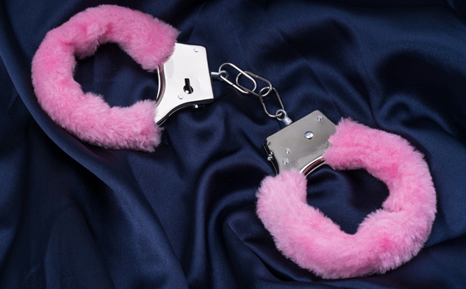 pink handcuffs